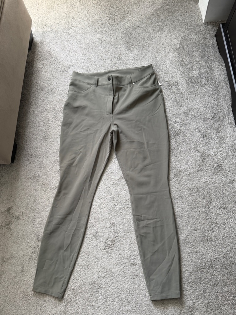 NWT Lululemon City Sleek Slim Fit HR Pants Size 32 in Grey Sage